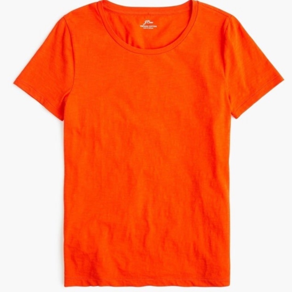 J.Crew Vintage Cotton Crew Short Sleeve Large